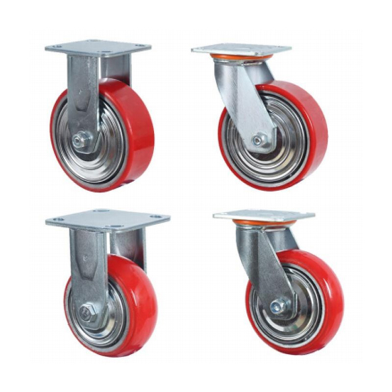 Industrial iron core polyurethane casters